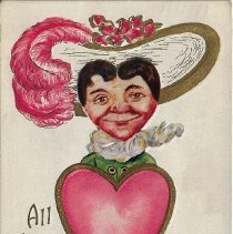 Valentines Day postcard