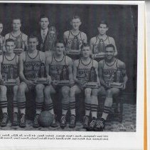1942 WHS state basketball championship team