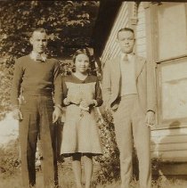 Fritz, Olive & Malcolm Garland (ca. 1930-1935)