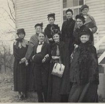 Monday Afternoon Club members in play (ca. 1934)