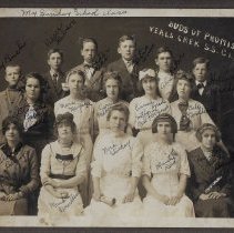 Veale Creek Sunday School class (ca. 1910-1915)