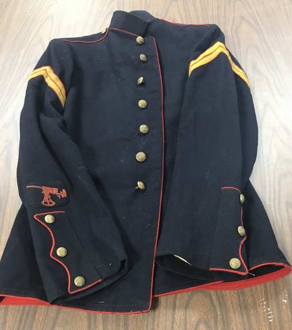 1902 Marine Corps uniform - Uniform, Military | Daviess County Historical  Society