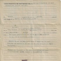 1925 deed from Mr. & Mrs. Fitzpatrick