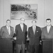Jack Opell, Richard Read, Gilbert Coleman & Jack Colbert (ca. 1962)