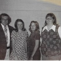 Bob Resler, Nora O'Connor, Vicki Davis & Janet Ferguson Photograph (1970-19