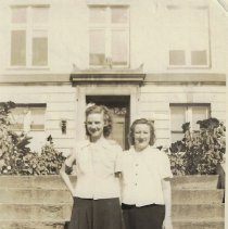 Edna & Virginia Roberts (ca. 1945-1955)