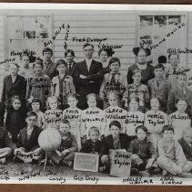 Mt. Pleasant School students (1908-1910)