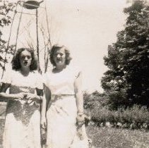 Betty Davis & Norma Barber (ca. 1950-1960)