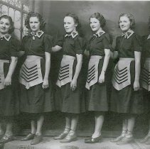 Blue Bird Cafe waitresses (ca. 1950-1960)