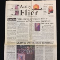 1998 "Army Flier" newspaper about Gen. Anthony Jones