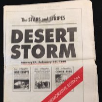 1991 "Stars and Stripes" about Desert Storm