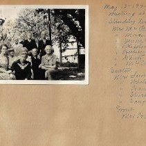 1941 meeting of Crystal McCord Chapter of American War Mothers