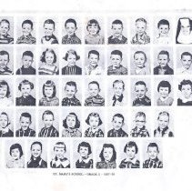 Second grade at St. Mary's School  (1957-1958)