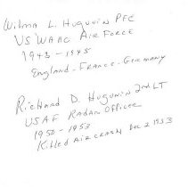 Hugunin Family Military