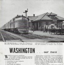 Article about Washington in U.S. Rubber magazine (1950)