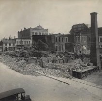 Cabel & Kauffman buildings in Washington destroyed by fire (1923)
