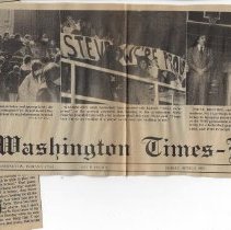 Newspaper articles about Steve Bouchie Day