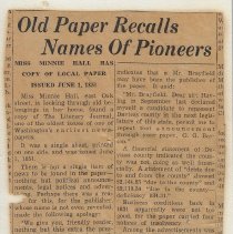 Article about 1851 "The Literary Journal"