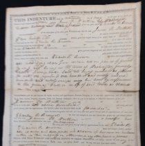 1818 deed from James Worthen to Charles Brown