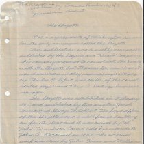 1963 report by Diana Buhr about Washington Gazette newspaper