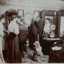 Photograph of Elwood & Mary Baldwin family  (ca. 1890-1910)