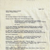 Carbon copy of August 1963 letter to U.S. Treasury Department
