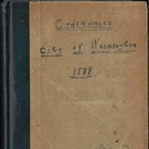 1899 Washington City Ordinances