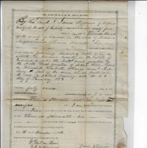 1854 deed to Thomas Horrall
