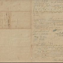 1840 deed to William Horrall from John & Polly Horrall