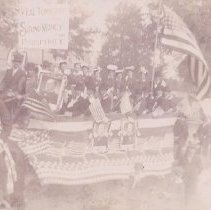 1896 Republican Campaign Float