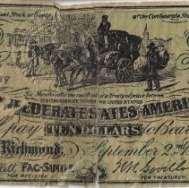 1930 handbill promoting Republican William Camp for County Treasurer