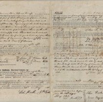 1848 deed from John & Elvira Williams for 50 acres