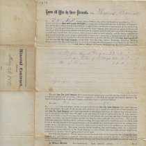 1870 coal lease on Daviess County real estate