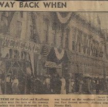 Cabel and Kauffman store in Washington (ca. 1900-1915)