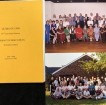Booklet for 50th reunion of WHS class of 1950