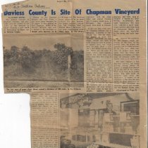 1970 article about Chapman Nursery and Fruit Farm near Washington