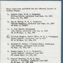 1975 program for Daviess County Farm Bureau meeting