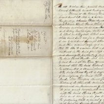 1854 deed from Richard A. Clements to Elisha Hyatt
