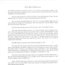 Arvin family genealogy compiled by Lucile Arvin