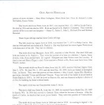 Arvin family genealogy compiled by Lucile Arvin