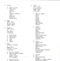 Arvin family genealogy compiled by Lucile Arvin