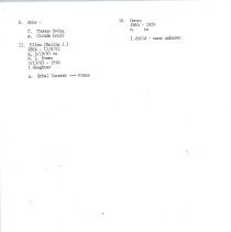 Arvin family genealogy compiled by Lucile Arvin