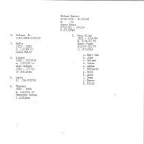 Arvin family genealogy compiled by Lucile Arvin