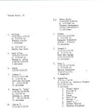 Arvin family genealogy compiled by Lucile Arvin