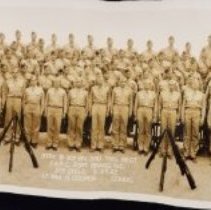 Lester Jones' U.S. Army training Battalion (ca. 1942)