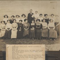 Belview U.B.Church in Elmore Twp. Girls Sunday School Class