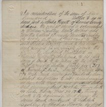 1862 deed from William Sashley and David & Martha Colbert to Elisha Hyatt f