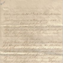 1876 report and membership list about Charity Lodge No. 30 Free and Accepte