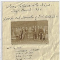 Alfordsville High School boys basketball team ( ca.1924)
