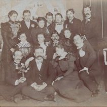 Party at Stella Mulholland's home (1899)